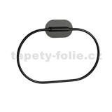 Věšák na ručník Loft Black