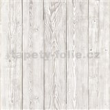 Samolepící tapeta staré dřevo šedé - 45 cm x 15 m