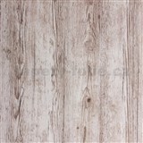 Samolepící tapeta strukturované dřevo šedo-hnědé - 67,5 cm x 2 m (cena za kus)