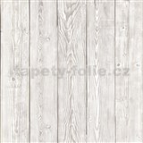 Samolepící tapeta staré dřevo šedé - 90 cm x 2,1 m (cena za kus)