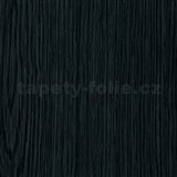 Samolepící tapety - černé dřevo 67,5 cm x 15 m