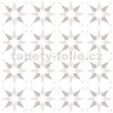 Vinylové samolepící podlahové čtverce Classic hvězdičky malé rozměr 30,5 cm x 30,5 cm