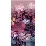 Vliesové fototapety hortenzie růžové rozměr 150 cm x 280 cm