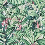 Vliesové tapety na zeď IMPOL Paradisio 2 flora na krémovém podkladu