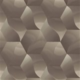 Vliesové luxusní tapety na zeď IMPOL 3D zlatohnědý metalický třpyt   AKCE