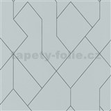 Vliesové tapety na zeď Graphics & Basics skandinávský vzor šedý