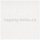 Vliesové tapety na zeď G.M.K. Fashion For Walls textilní struktura bílá se stříbrným žíháním