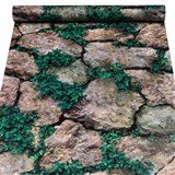 Samolepící tapety kameny s popínavou rostlinou 45 cm x 10 m