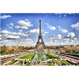 Vliesové fototapety Paříž rozměr 375 cm x 250 cm