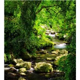 Vliesové fototapety potok rozměr 225 cm x 250 cm - POSLEDNÍ KUSY