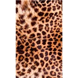 Vliesové fototapety leopardí kůže rozměr 150 cm x 250 cm - POSLEDNÍ KUSY
