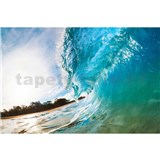 Vliesové fototapety vlny oceánu rozměr 375 cm x 250 cm
