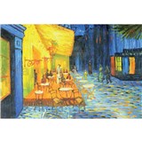 Vliesové fototapety terasa kavárny v noci - Vincent Van Gogh rozměr 375 cm x 250 cm