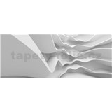 Vliesové fototapety futuristické vlny rozměr 375 cm x 150 cm