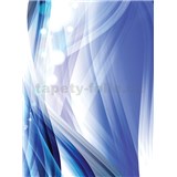 Vliesové fototapety abstrakce modrá rozměr 206 cm x 275 cm