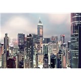 Fototapety panorama velkoměsta rozměr 368 cm x 254 cm - POSLEDNÍ KUSY