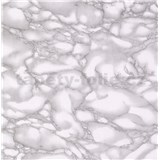 Samolepící tapety mramor bílý Carrara 45 cm x 15 m