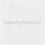 Samolepící tapety bílé dřevo - renovace dveří - 90 cm x 210 cm