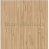 Samolepící tapety borovicové dřevo - renovace dveří - 90 cm x 210 cm