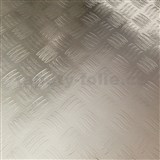Samolepící tapety - stříbrná 45 cm x 5 m