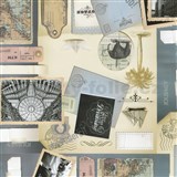 Samolepící tapety dopisy 45 cm x 15 m  AKCE