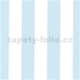 Samolepící tapety široké pruhy modré 90 cm x 15 m