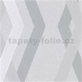 Vliesové tapety na zeď IMPOL Giulia 3D hrany světle šedé