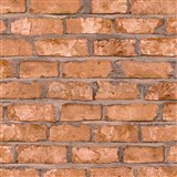 Vliesové tapety na zeď IMPOL červená cihla s šedou spárou