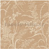 Vliesové tapety na zeď IMPOL Prairie motiv lučních travin rezavý