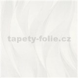 Vliesové tapety na zeď IMPOL Hailey vlnovky krémově bílé
