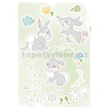 Samolepky na zeď Disney Bunny - Thumper in the Garden 50 cm x 70 cm