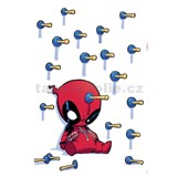 Samolepky na zeď Disney Deadpool Shootout 50 cm x 70 cm