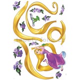 Samolepky na zeď Disney Princess Rapunzel rozměr 100 cm x 70 cm