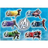 Samolepky na zeď Disney Avengers Plates 100 cm x 70 cm