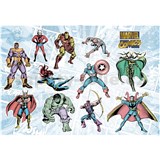 Samolepky na zeď Disney Marvel Comics Collection 100 cm x 70 cm