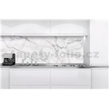 Samolepící tapety za kuchyňskou linku šedý mramor rozměr 180 cm x 60 cm - POSLEDNÍ KUSY