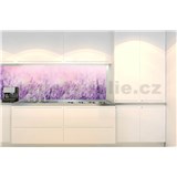 Samolepící tapety za kuchyňskou linku levandule rozměr 180 cm x 60 cm - POSLEDNÍ KUSY