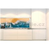 Samolepící tapety za kuchyňskou linku pobřeží oceánu rozměr 180 cm x 60 cm