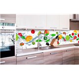 Samolepící tapety za kuchyňskou linku ovoce rozměr 260 cm x 60 cm - POSLEDNÍ KUSY