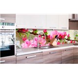 Samolepící tapety za kuchyňskou linku sakura rozměr 260 cm x 60 cm - POSLEDNÍ KUSY