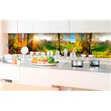 Samolepící tapety za kuchyňskou linku louka rozměr 350 cm x 60 cm - POSLEDNÍ KUSY