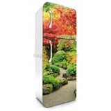 Samolepící tapety na lednici podzimní zahrada rozměr 180 cm x 65 cm - POSLEDNÍ KUSY