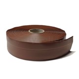 ZBYTKOVÁ METRÁŽ - Podlahová lemovka z PVC čokoládově hnědá 5,3 cm x 40 m