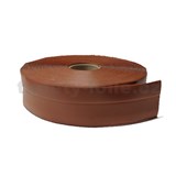 Podlahová lemovka z PVC samolepící tmavě hnědá 5,3 cm x 25 m