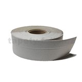 Podlahová lemovka z PVC samolepící bílá s šedým žíháním 5,3 cm x 25 m