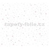 Dětské vliesové tapety na zeď Little Stars balónky růžovo-modré