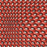 Vliesové tapety na zeď Harmony Mac Stopa moderní 3D vzor červený - POSLEDNÍ KUSY