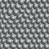 Vliesové tapety na zeď Harmony Mac Stopa 3D bubliny šedé - POSLEDNÍ KUSY