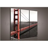 Obraz na plátně Golden Gate Bridge 90 x 80 cm