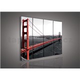 Obraz na plátně Golden Gate Bridge 120 x 100 cm